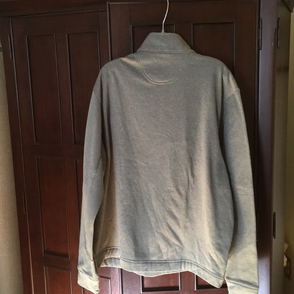 Men’s Callaway 3/4 zip sz L NWOT in greenish/Gray - Picture 2 of 5